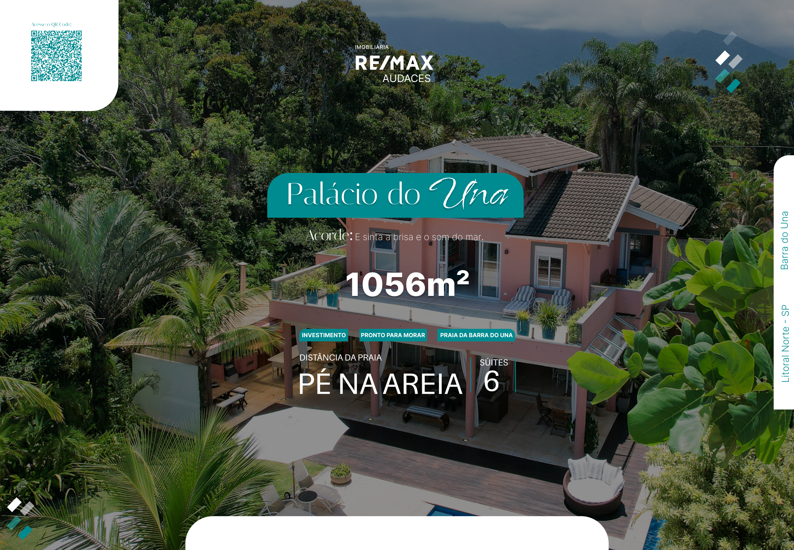 Capa de YouTube Palácio do Una