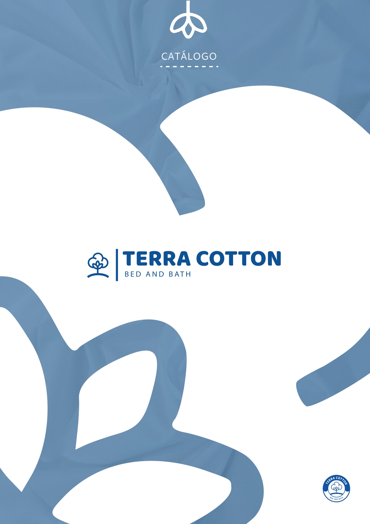 Capa do catálogo de produtos Terra Cotton