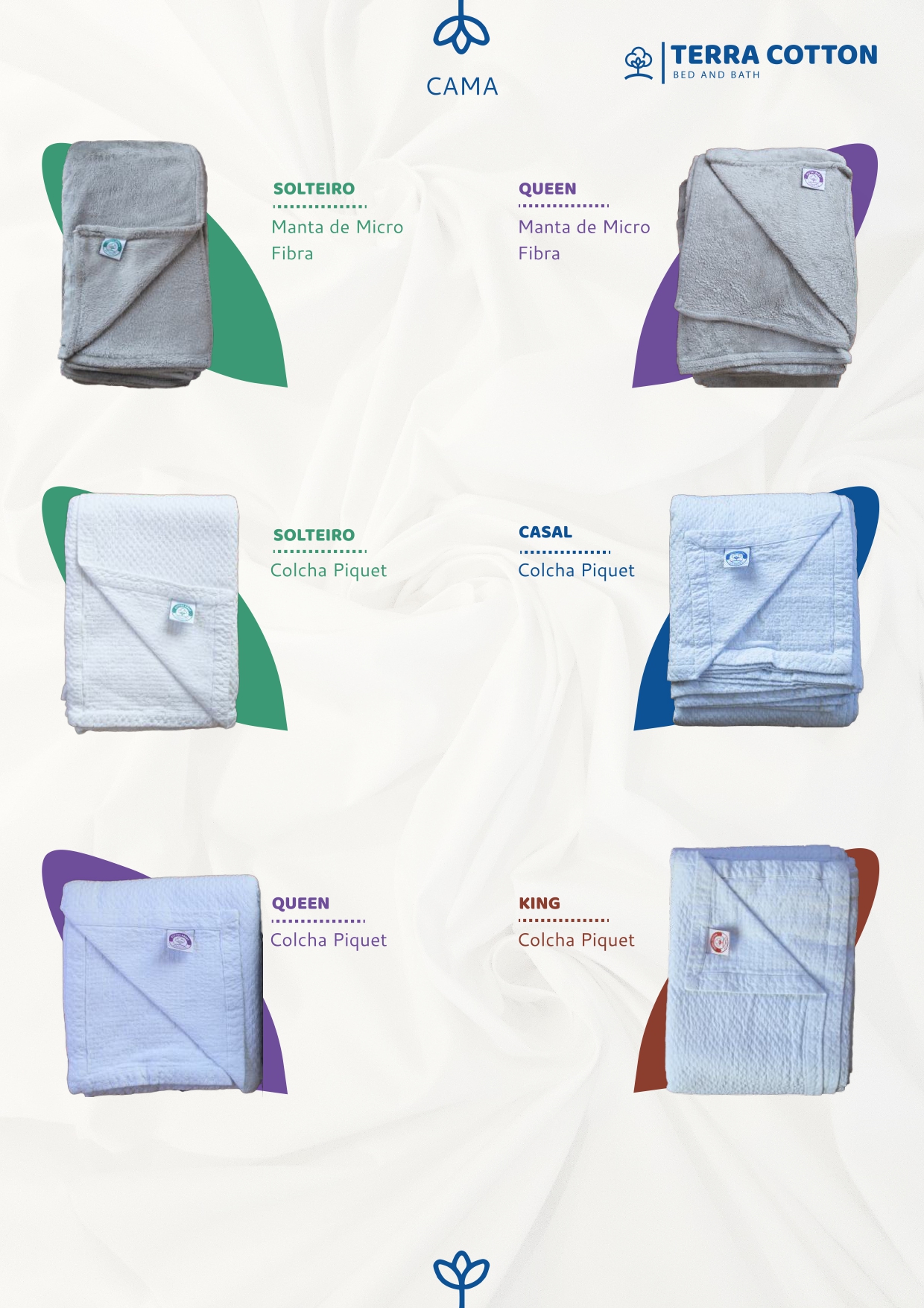 Página de travesseiros Terra Cotton