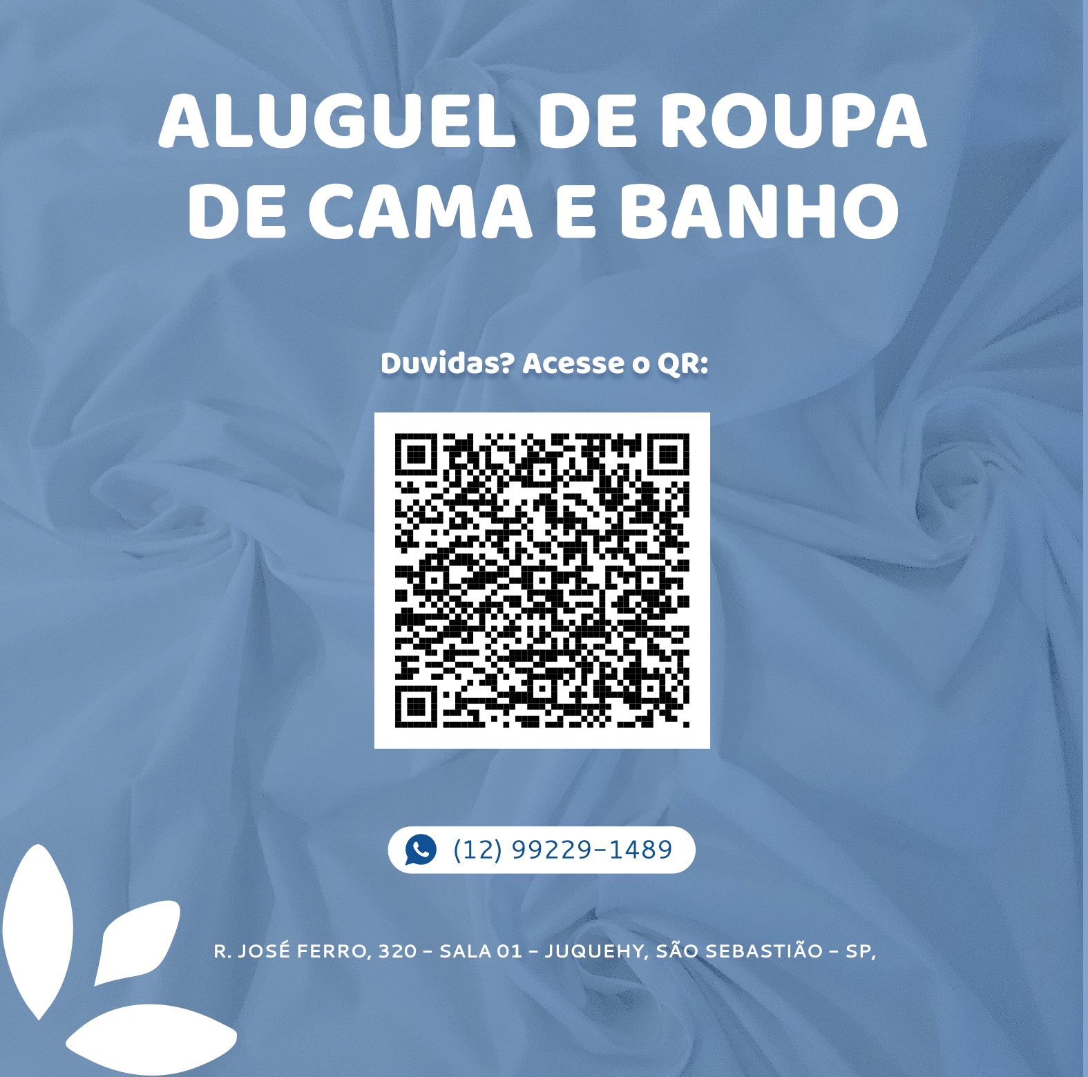 Página de aluguel de roupa de cama e banho Terra Cotton